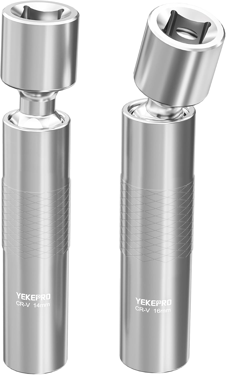 Enchufe bujía magnético 14-16mm 3/8" 12 puntos rotación 360
