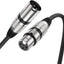 Cable XLR macho a hembra 10pies cancelación ruido