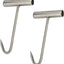 2 Ganchos T Acero Inox para Cocina Carnicería Barbacoa