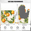 Manopla horno naranja soporte olla silicona resistente calor