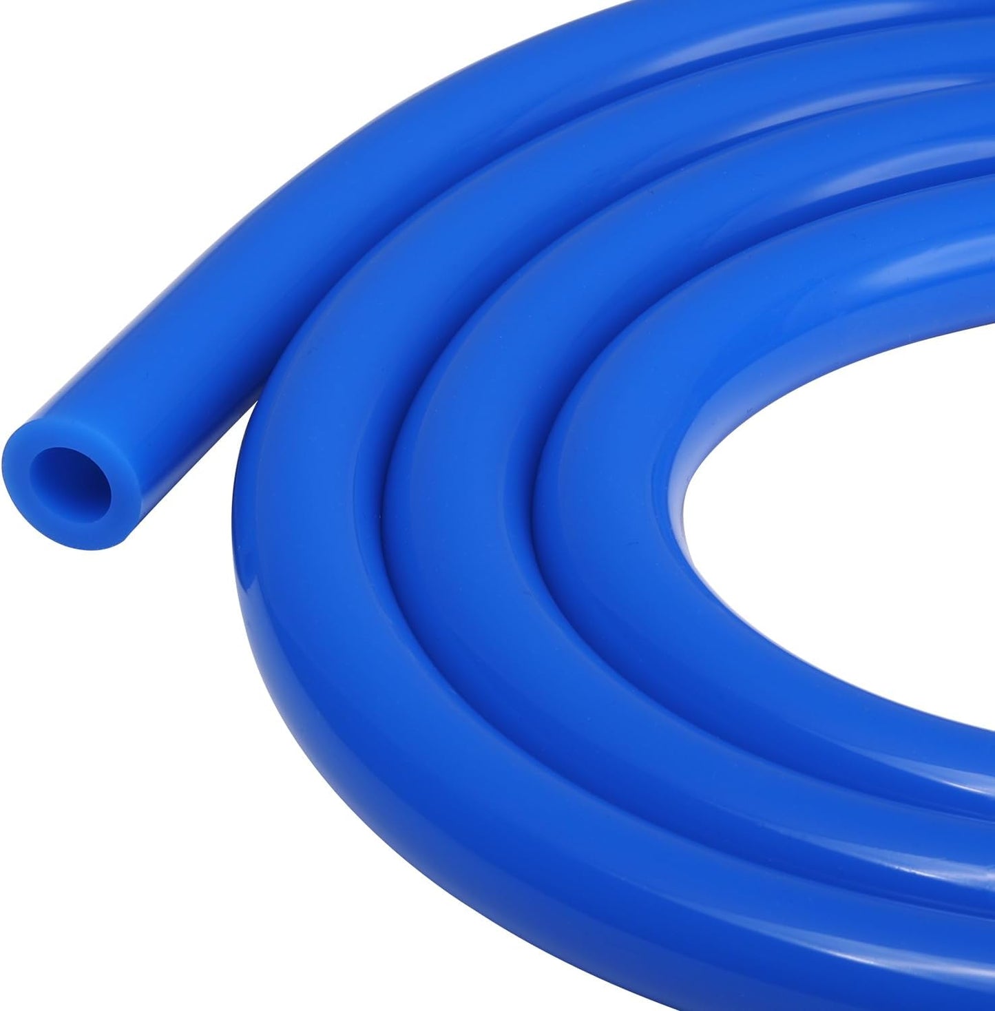 Manguera vacío silicona 5/16" 8mm ID 4.57m azul 130PSI