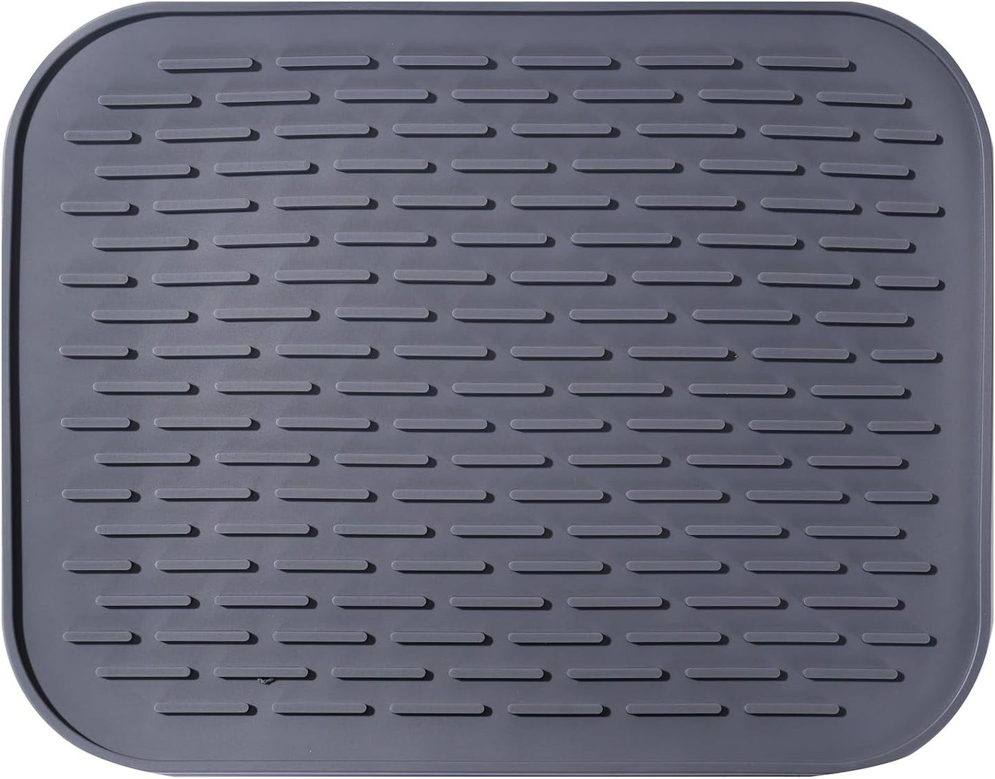 Tapete silicona para secar platos cocina 11.5x9.1pulg