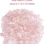 Cristales cuarzo rosa 454g para jarrones y plantas