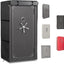 Funda protectora armas 600d nylon gris con cremallera