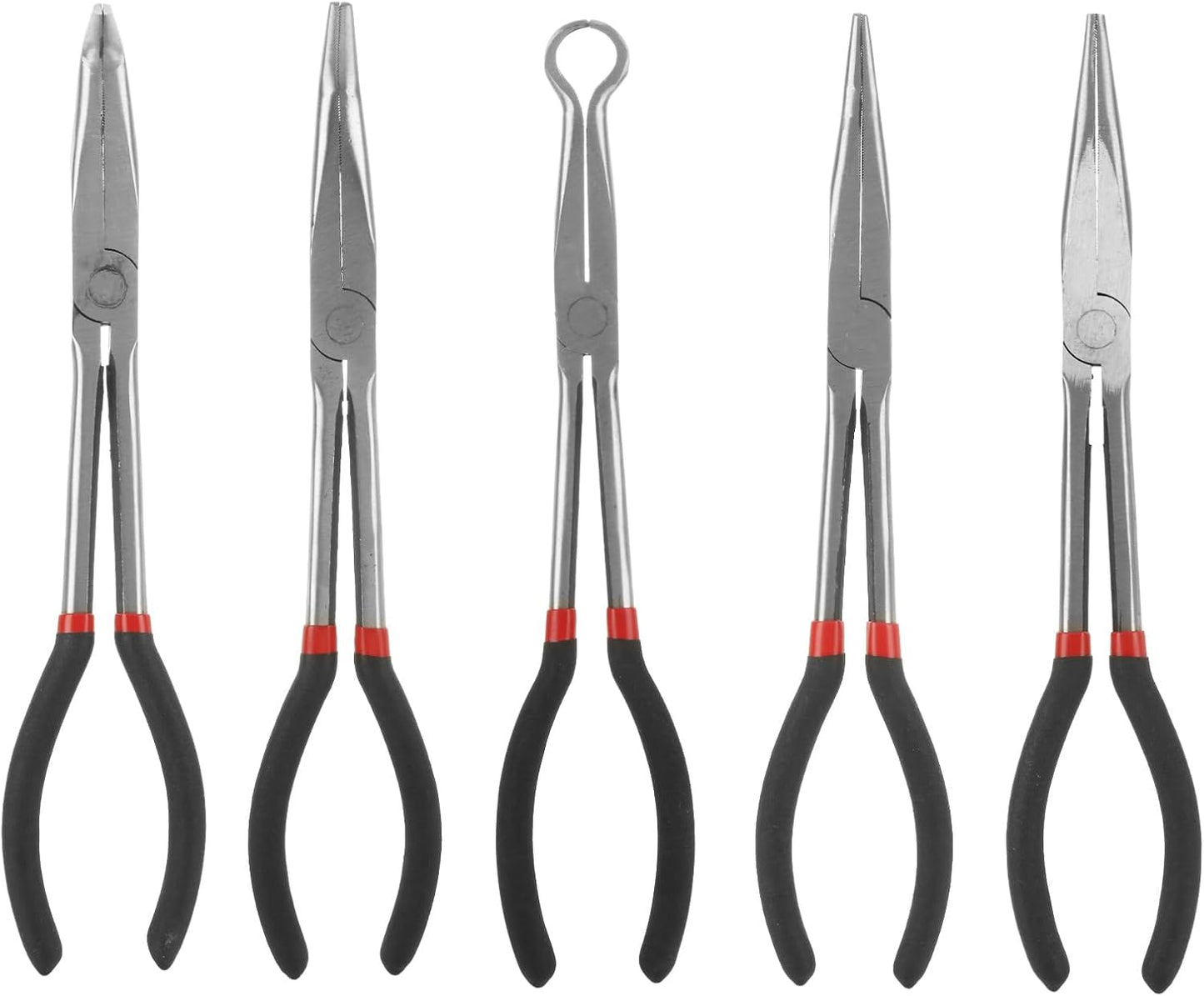 Set Alicates Punta Larga 11pulg 5en1