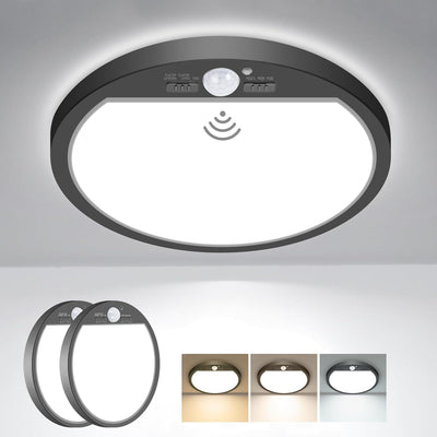 2 Luces Sensor Movimiento Interior 3000-6500K