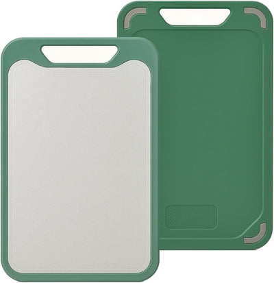 Tabla cortar acero inox doble cara cocina grande