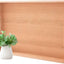 Bandeja rectangular madera mangos metal para otomano