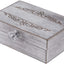 Caja anillos boda soporte matrimonio blanco antiguo