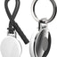 2 Llaveros AirTag acero inox pulido con espejo