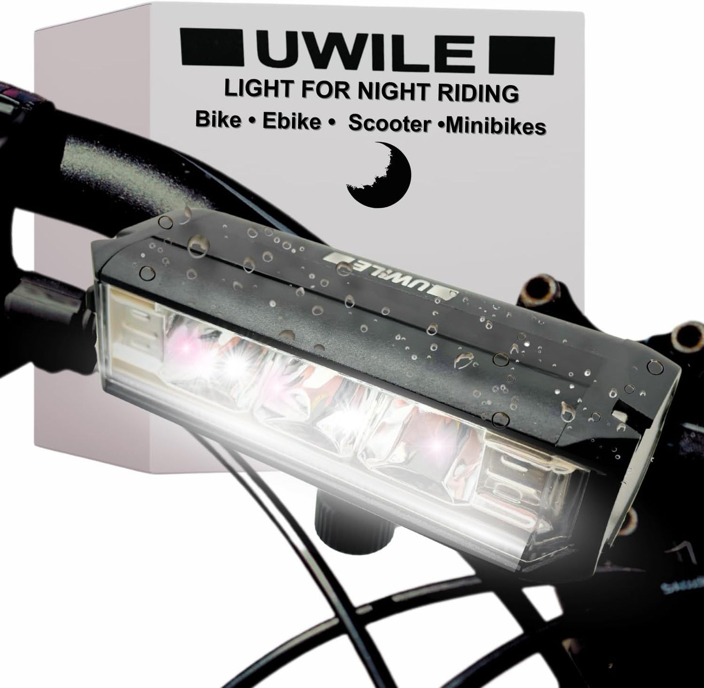 Luces bicicleta LED recargable MTB Road Cyclocross