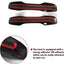 Set 4 cubiertas manija puerta fibra carbono comp Honda Civic