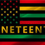 Bandera Juneteenth 3x5ft 19 de junio 1865 libertad color vivo