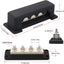 Barra colectora cobre 600A 4 terminales 3/8" 12V 24V