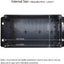 Caja conexiones impermeable IP65 plástico ABS negro