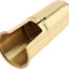 Tapa protectora boquilla saxofón alto de madera color dorado