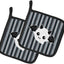 Set soportes ollas cocina resistentes calor 7 1/2x7 1/2