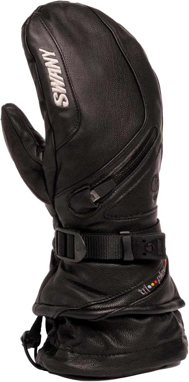 Guantes invierno hombre X-Cell cuero aislados secado rápido