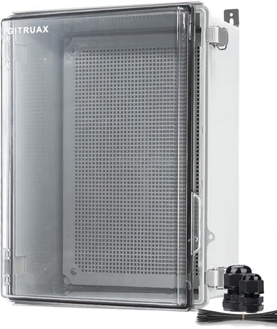 Caja conexiones eléctricas ip67 plástico abs 15.8x11.8x7.1