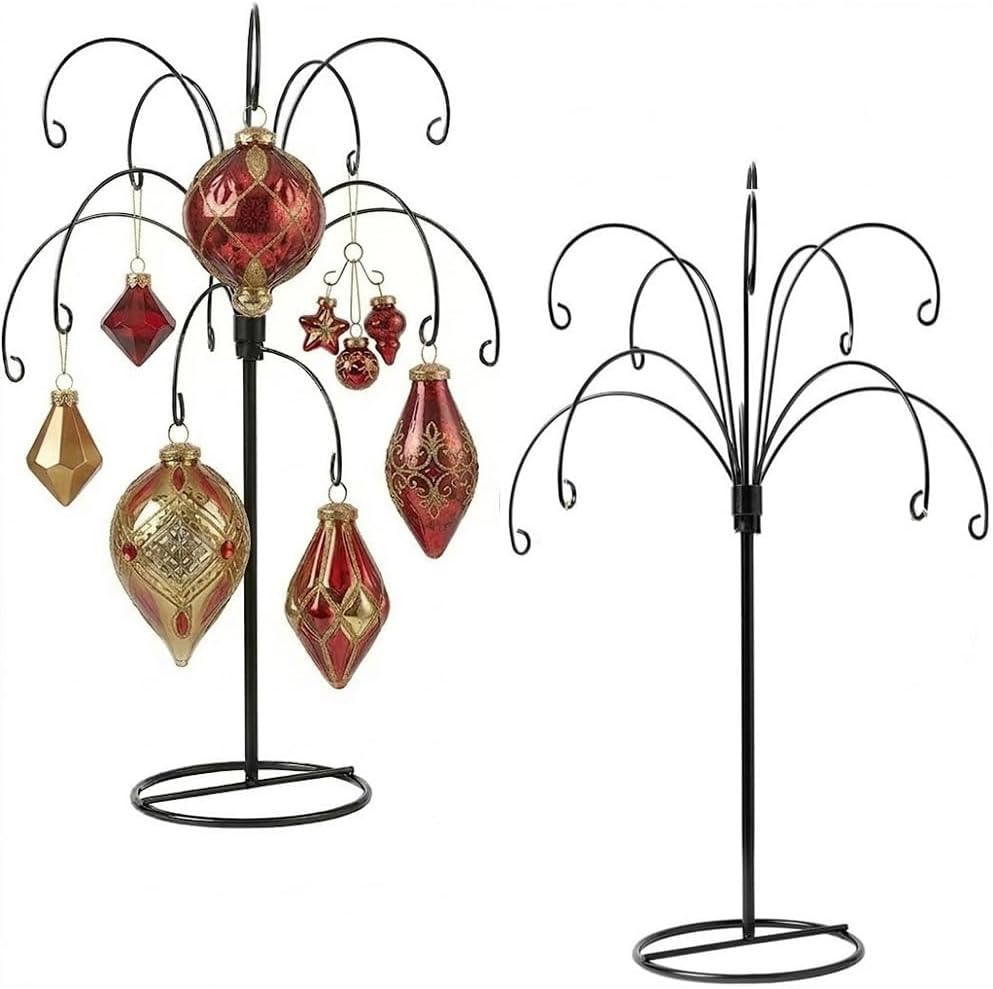 Soportes metal 13.5" pack 2 para adornos y recuerdos