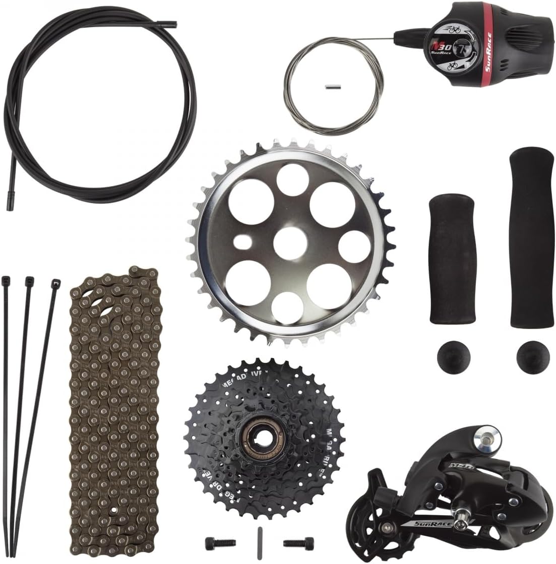 Kit conversión triciclo freno disco 7 velocidades