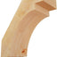 Rodillera aserrada abeto Douglas 6x12x16"