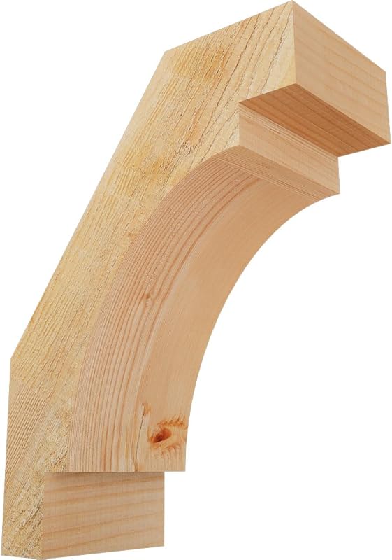 Rodillera aserrada abeto Douglas 6x12x16"