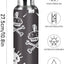 Botella agua deportiva acero inox 22oz sin BPA