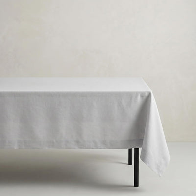 Mantel lino plateado para mesa 60x108pulg Fete