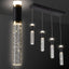 Lámpara colgante LED moderna 4 luces para cocina comedor