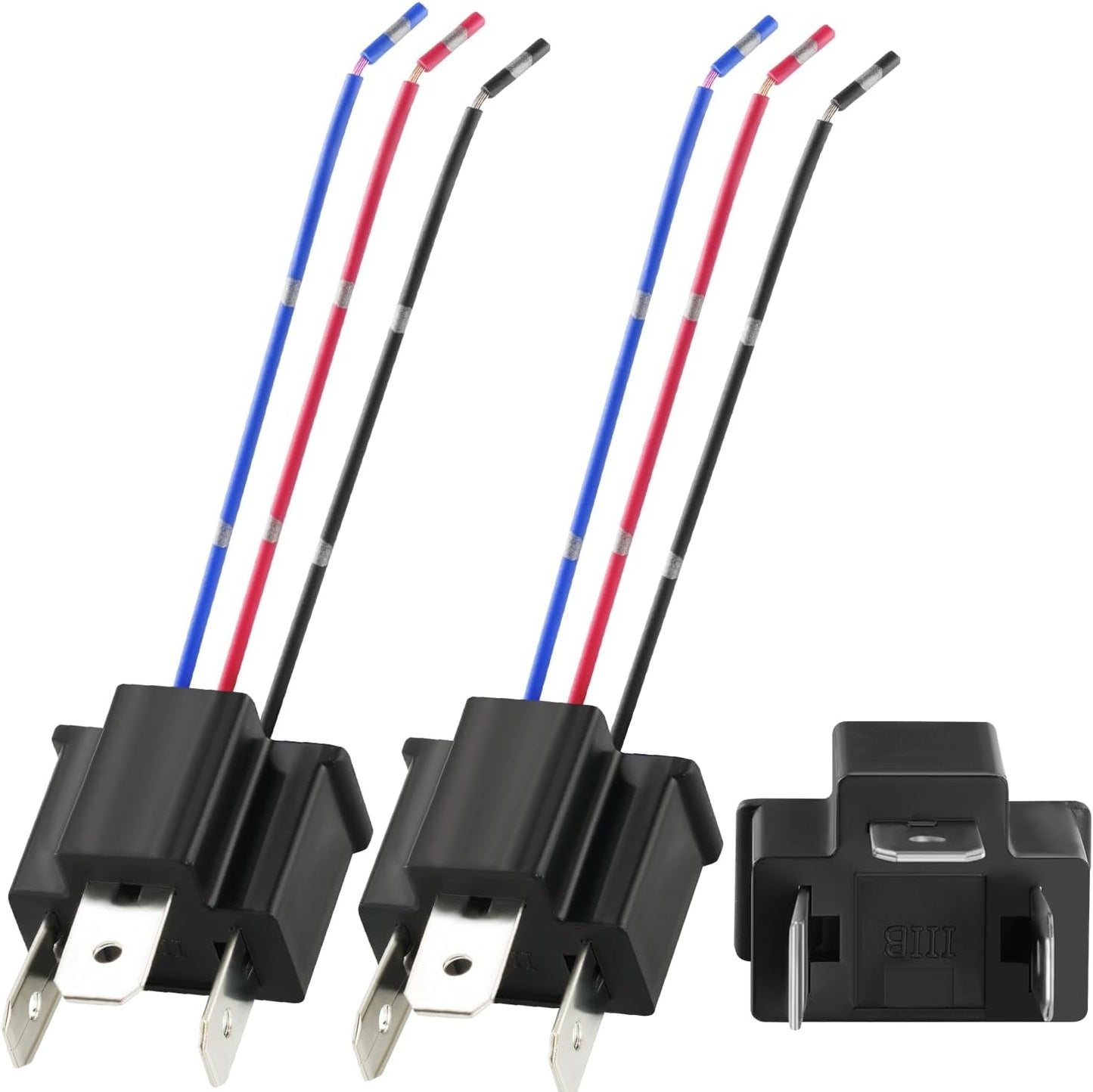 Adaptador nylon H4 9003 HB2 para faros y luces antiniebla