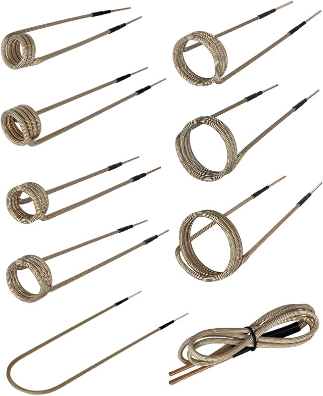 Kit 9 Bobinas Inducción para Quitar Pernos Oxidados