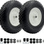 2 Ruedas Carretilla 4.80-8 Cubo 3-6" Rodamientos 3/4" Kit