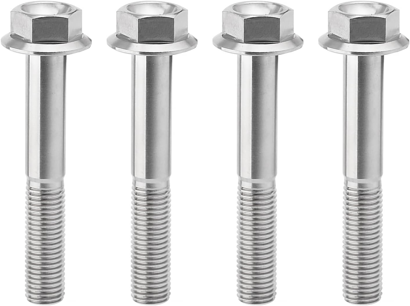 Tornillos titanio M10x20-100mm rosca 1.25 pack 4
