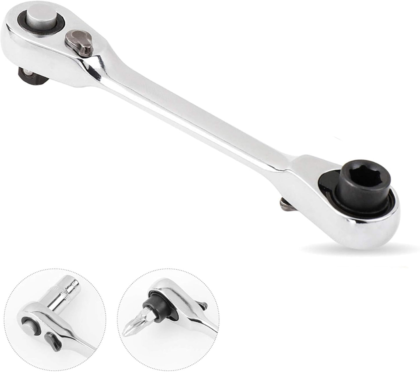 Llave trinquete 1/4pulg 72 dientes