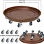 Carrito rodante para plantas 18" bronce
