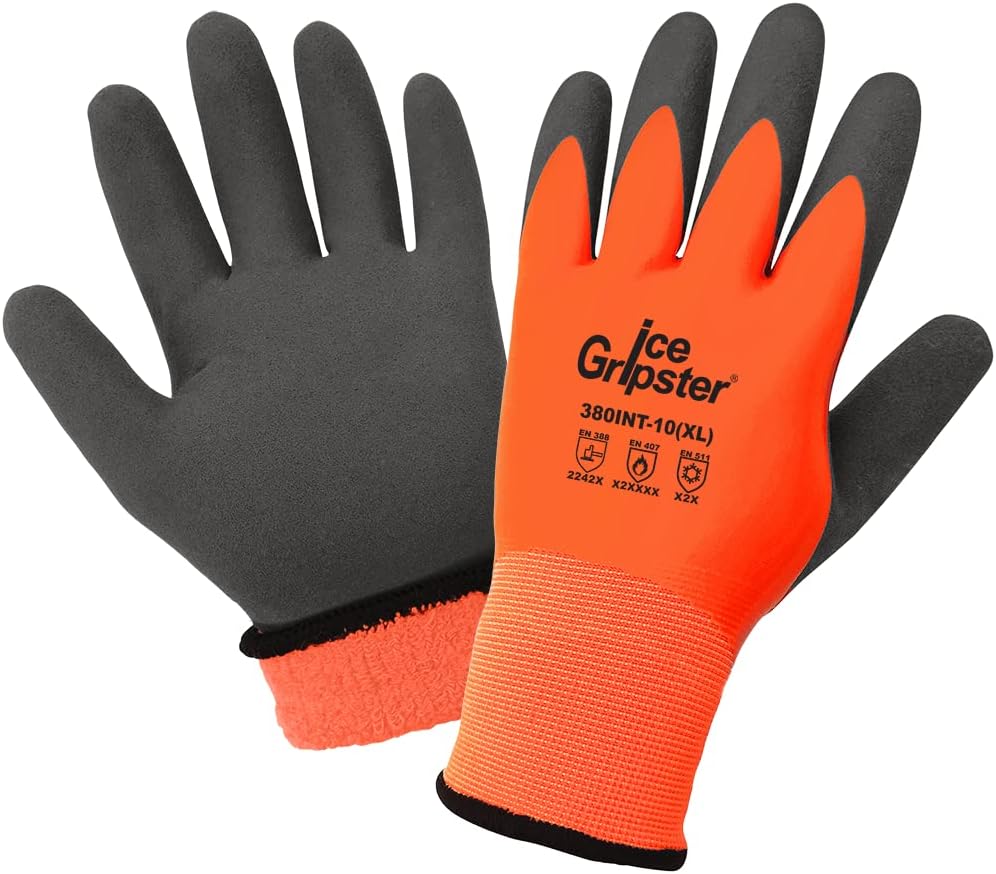 Guantes baja temperatura resist. cortes abrasión pinchazos aislado agua agarre doble