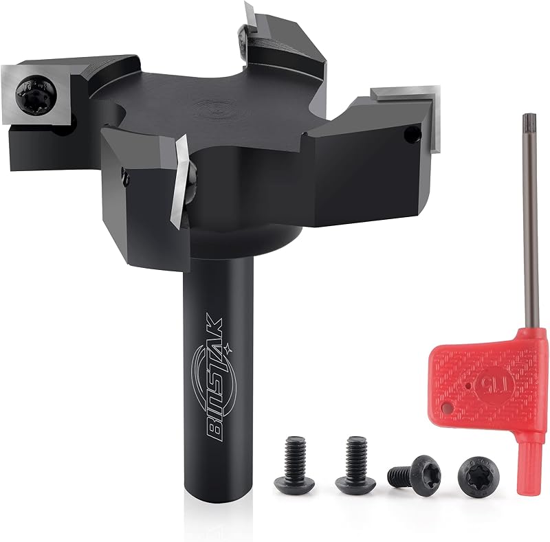 Broca fresadora para tablero CNC 1/2pulg 3pulg carburo