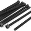 Tornillos hexagonales m5x100mm cabeza hueca 10 pzas negro