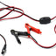 Arnés cables 8ft abrazaderas 16AWG para ATV UTV tractor 12V
