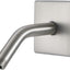 Brazo ducha brida 3.5pulg montaje pared 6pulg níquel cepillado