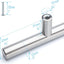 Tirador barra acero inox cajón cocina 5pulg