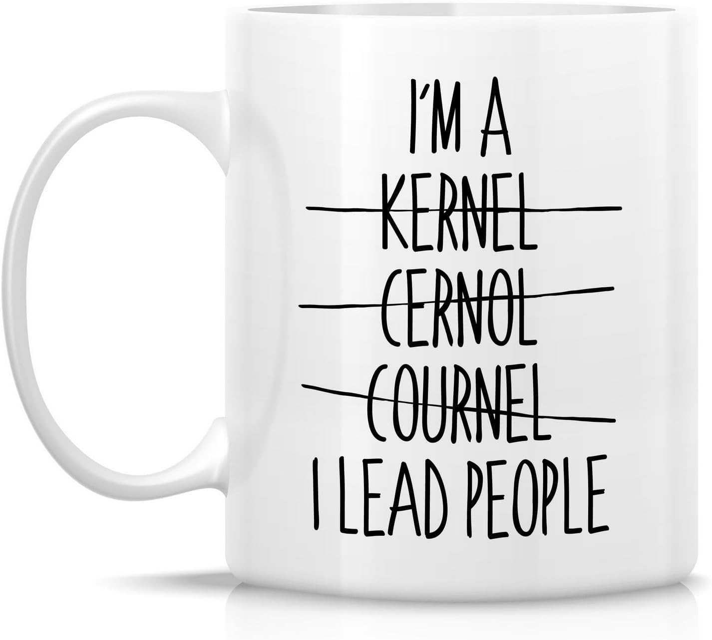 Taza cerámica humor militar oficial 11oz regalo para él