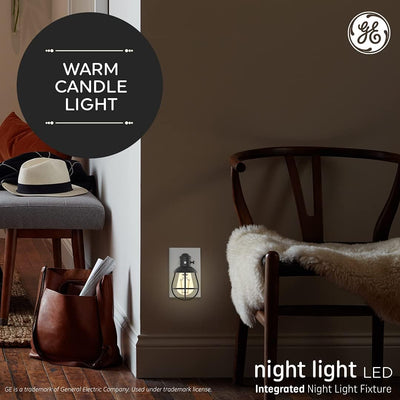 Luz nocturna LED vintage estilo granja pack 4