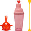 Juego bar coctelera colador cuchara kit camarero
