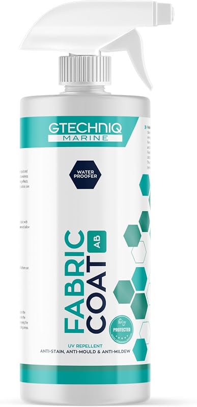 Abrigo tela barco 17oz repelente agua UV sin fluorocarbonos