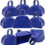 Campana metal para animar 3pulg azul set 6