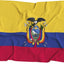 Bandera Ecuatoriana Poliéster 3x5ft Colores Brillantes Anti-UV
