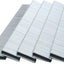 Grapas corona estrecha 7/32 pulg 960uds galvanizadas para grapadora