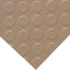 Piso PVC metálico con círculos relieve